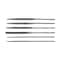 Excel Blades Assorted File Set Filing Tool Set Heavy Duty Cut No 2 Steel 6pcs, 12pk 55667 - alternate 5